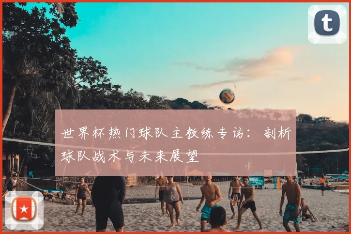 世界杯热门球队主教练专访：剖析球队战术与未来展望